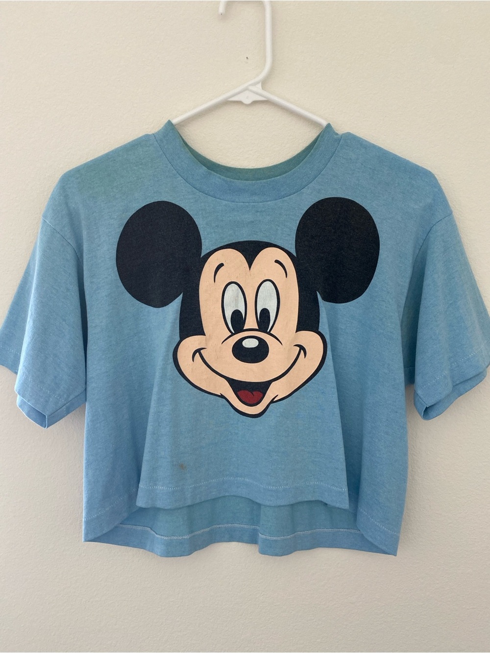 Vintage Disney Mickey Mouse Crop Top